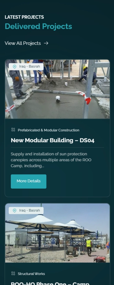 Al Ameri General Trading & Contracting phone user interface